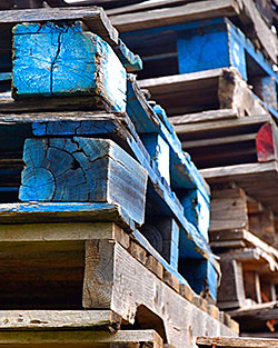 Tired and worn out pallets