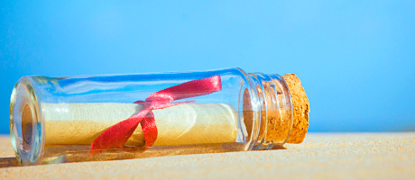 Message in a bottle