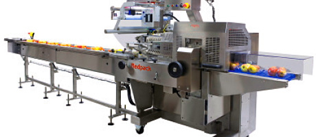 Redpack Packaging Machinery has won orders for a further five P325S-FI machines for flow wrapping apples without a tray.