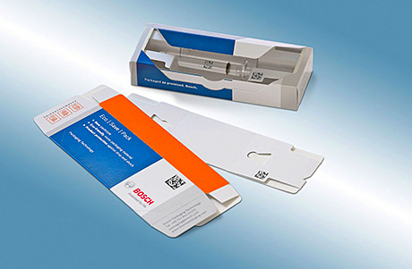 With the CPS Flatboard, variable data such as serial number and individual product information can be printed onto pre-printed cartons. The free-standing print&verify solution is suited for high-speed printing of up to 300 cartons per minute.