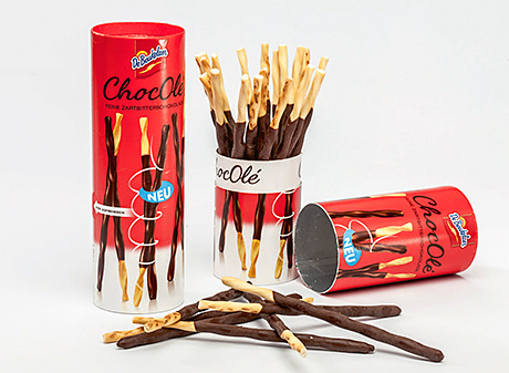 De Beukelaer’s ChocOlé chocolate sticks won in the sustainability category