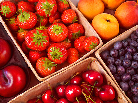 The trays can be used to store fruit, veg and fungi.