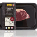 Aldi Steak Linerless Label