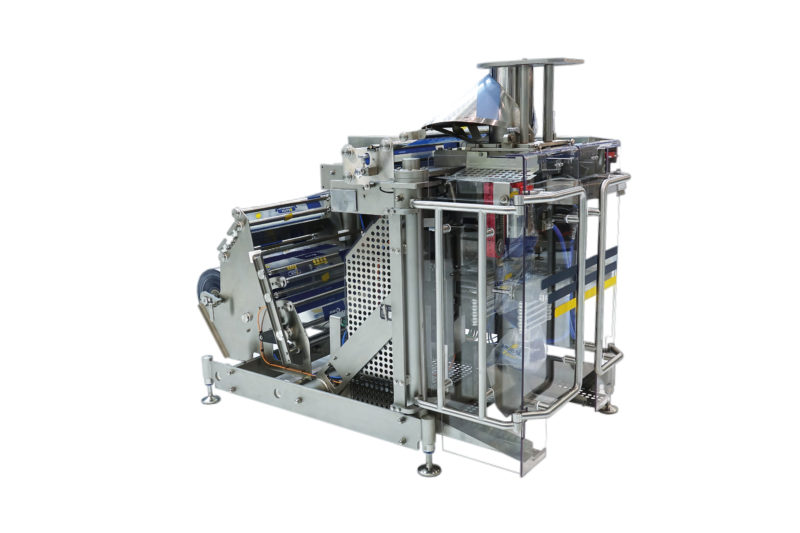 The Vegatronic vertical bagger is successfully running EVAP film with ...