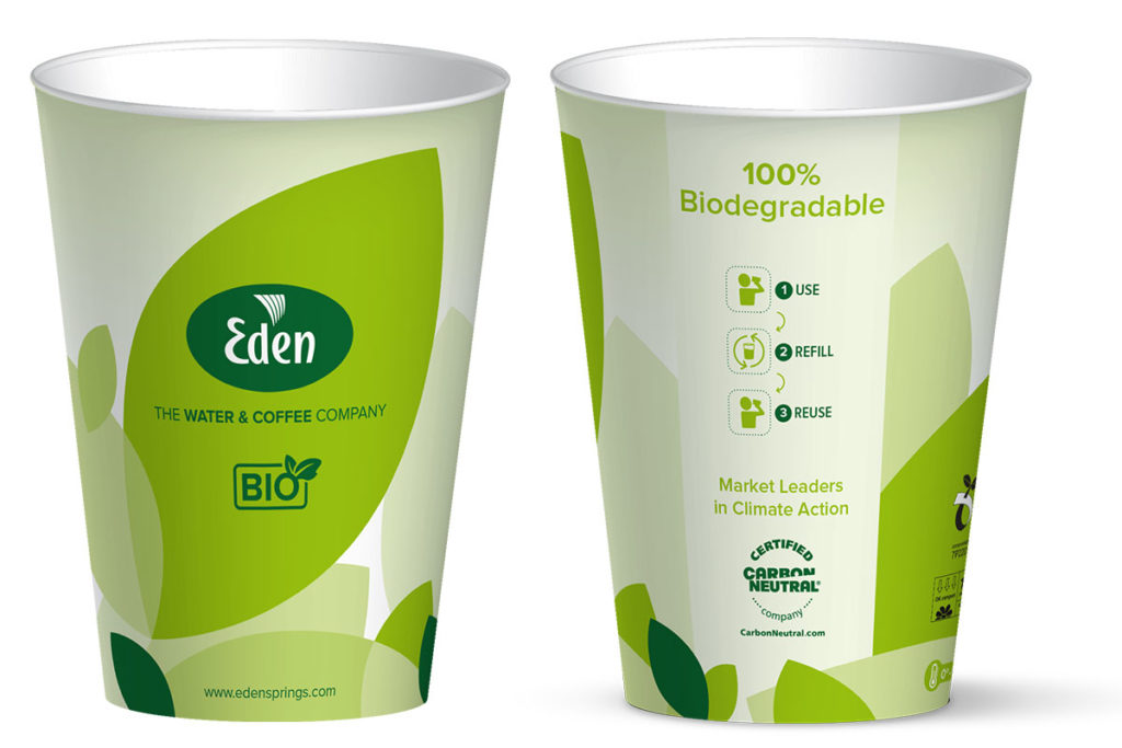 New reusable BIO cup from Eden Springs