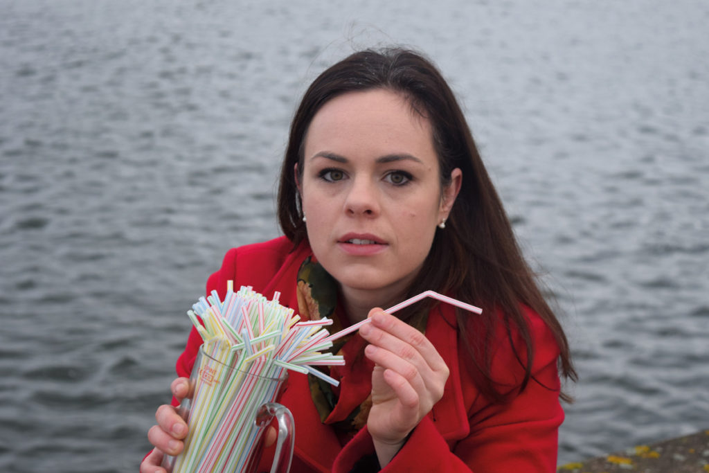 Kate Forbes MSP Highlands and Islands Final Straw Reduce Single-use Plastics