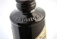 Hendricks gin bottle