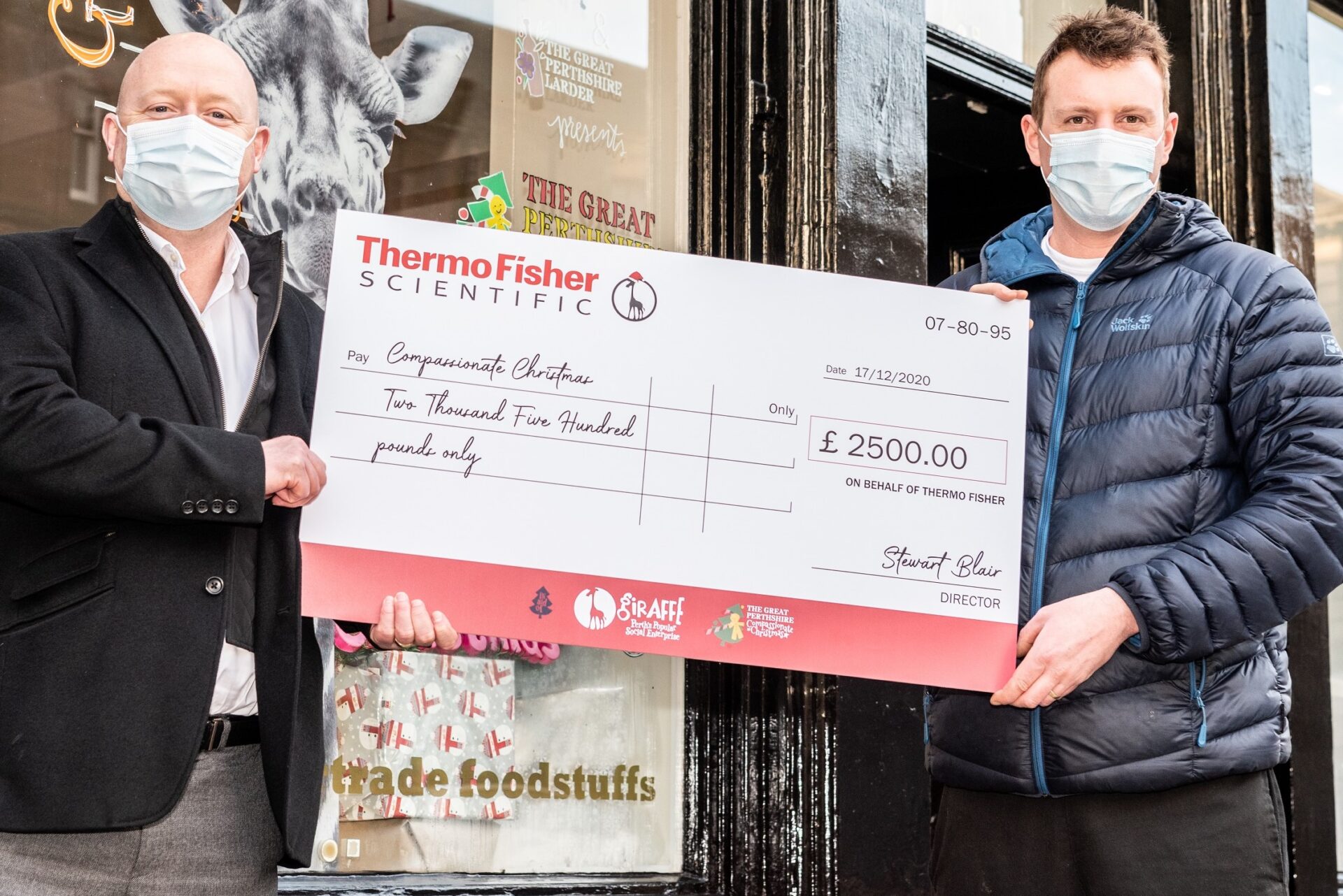 Big-hearted Thermo Fisher Scientific employees deliver Christmas cheer