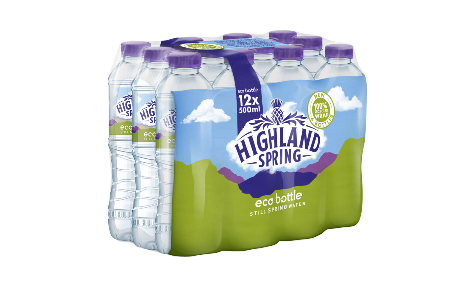 Highland Spring launches its most sustainable eco pack to date