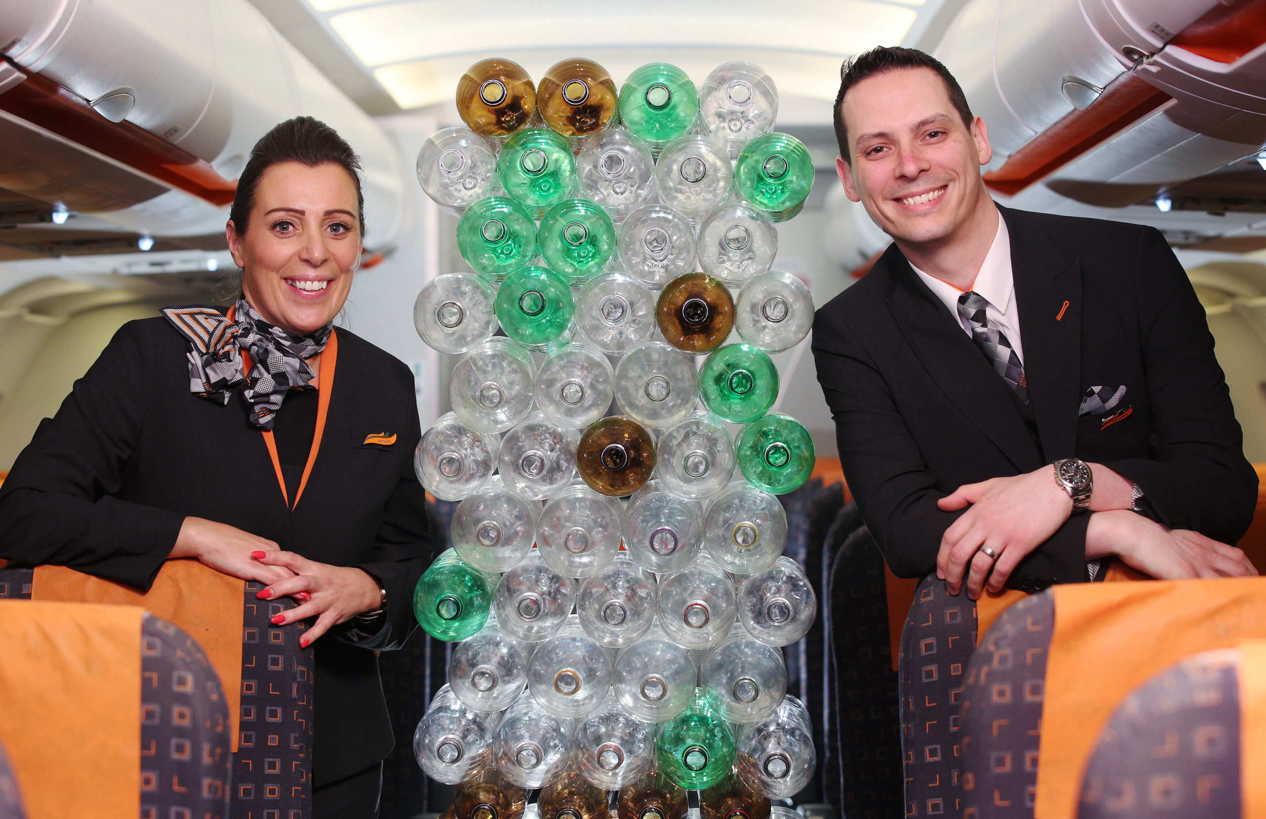 Airline unveils new uniform made from 45 plastic bottles | Packaging Scotland