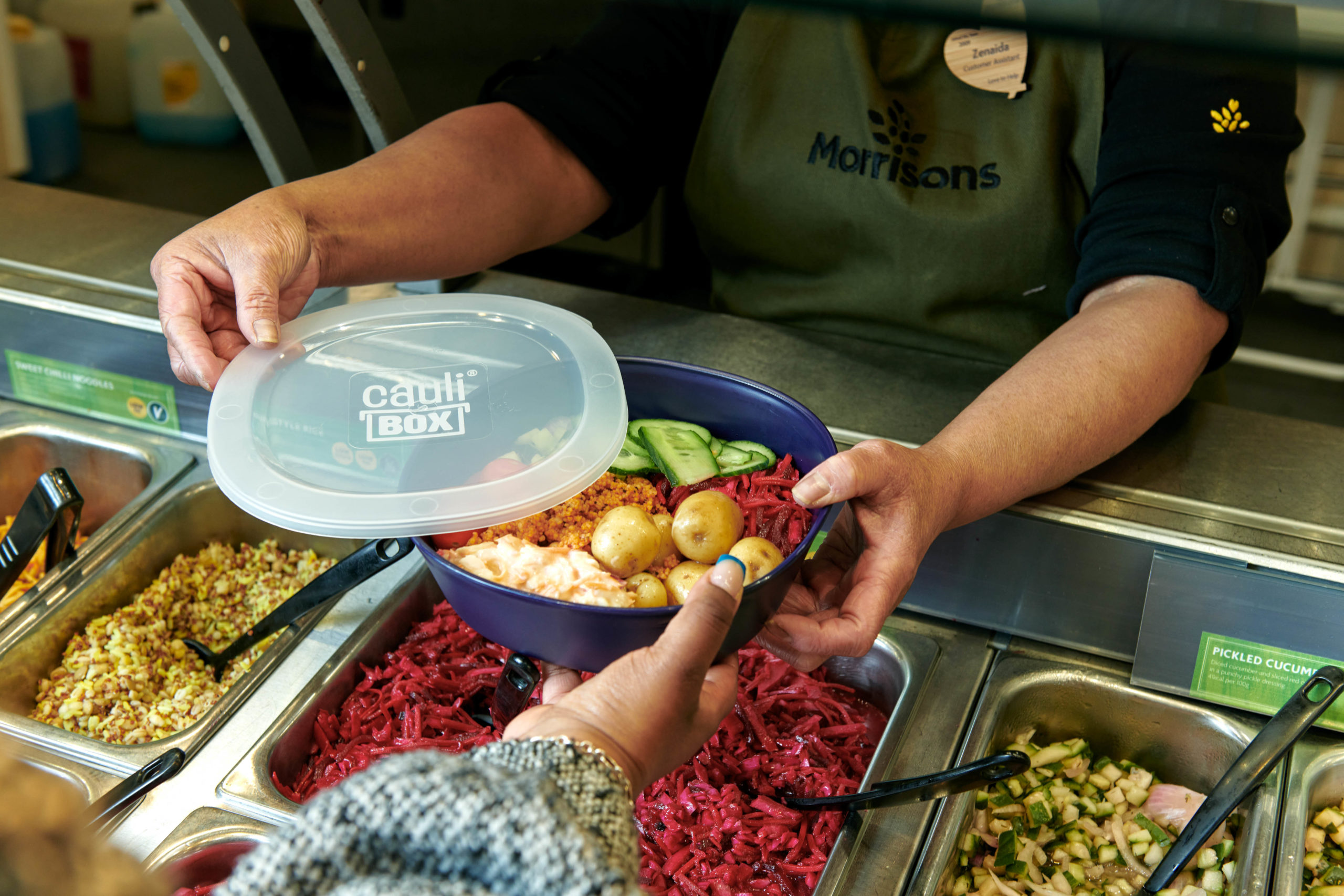 Morrisons Launches rentable Salad Boxes Packaging Scotland