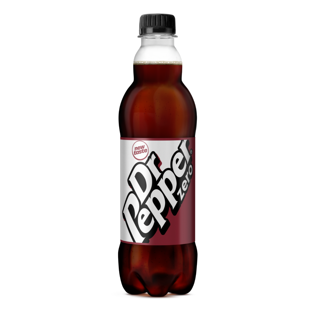 Dr Pepper Zero packaging to highlight drink's new taste Packaging