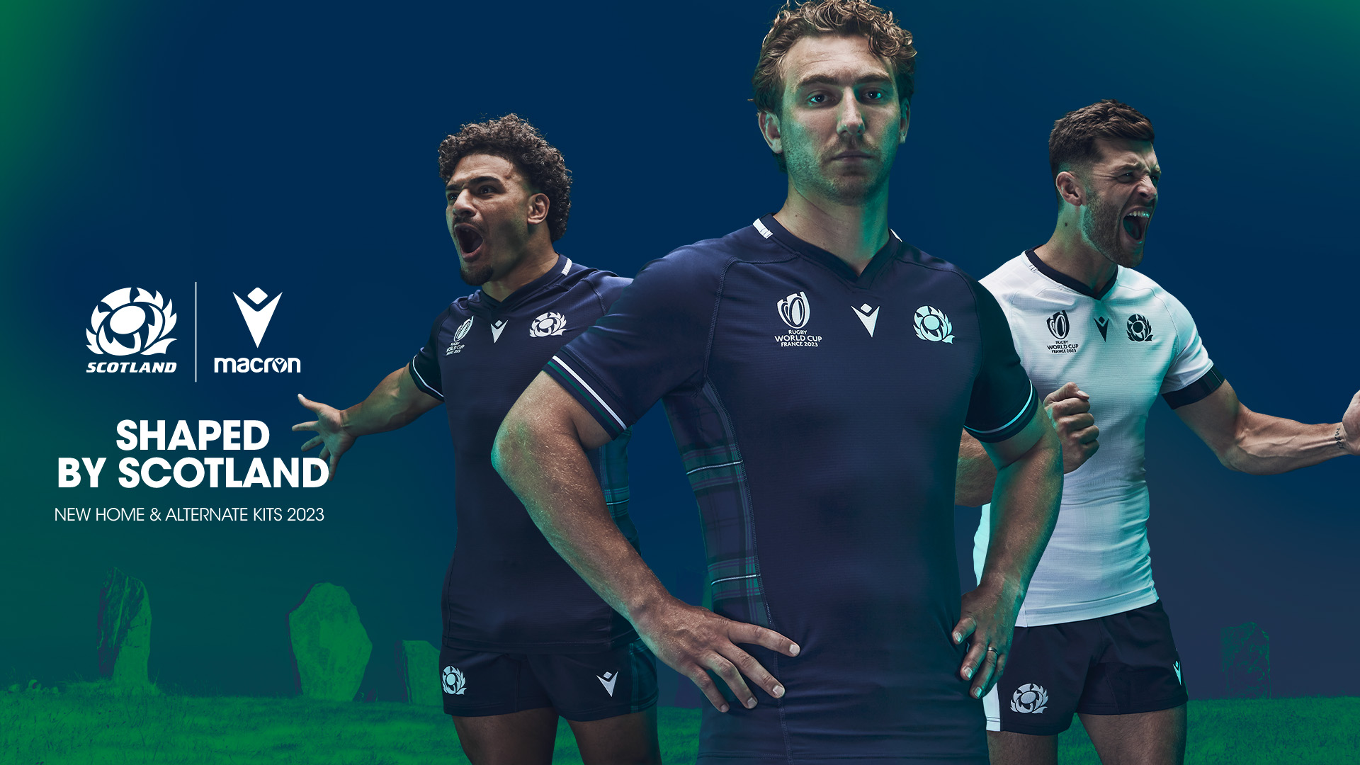 Scotland unveils Rugby World Cup kits made from recycled bottles ...