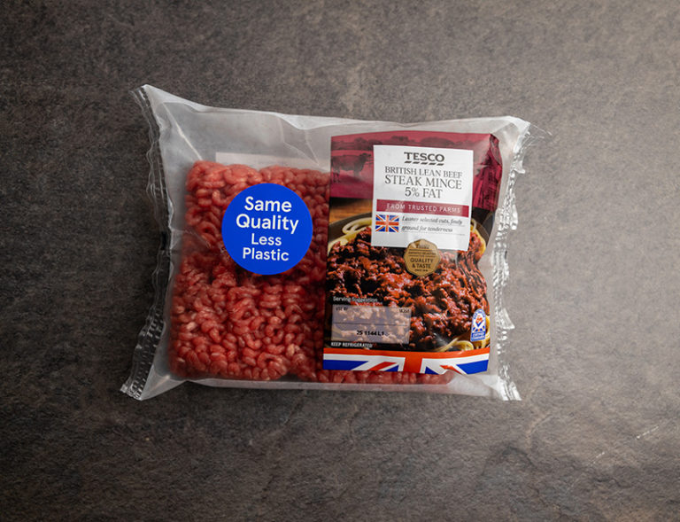 Tesco unveils mince in 'opposite' of vacuum packs Packaging Scotland