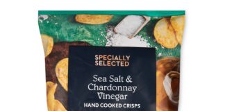 Aldi crisps packet