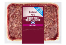 Iceland beef mince