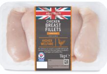 Aldi chicken packaging