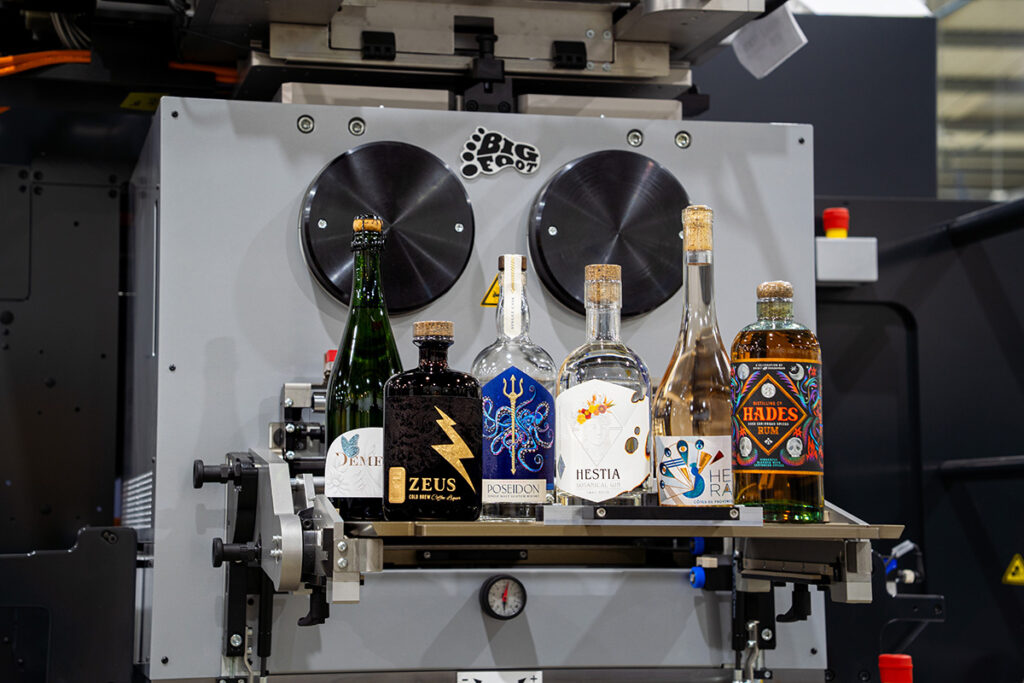 Luxury labels from MYTHOS project